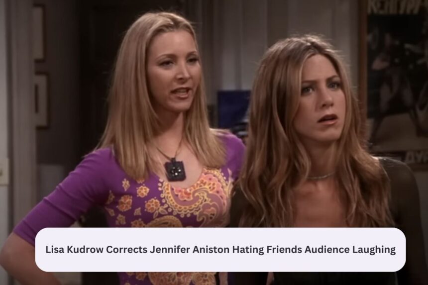 Lisa Kudrow Corrects Jennifer Aniston Hating Friends Audience Laughing